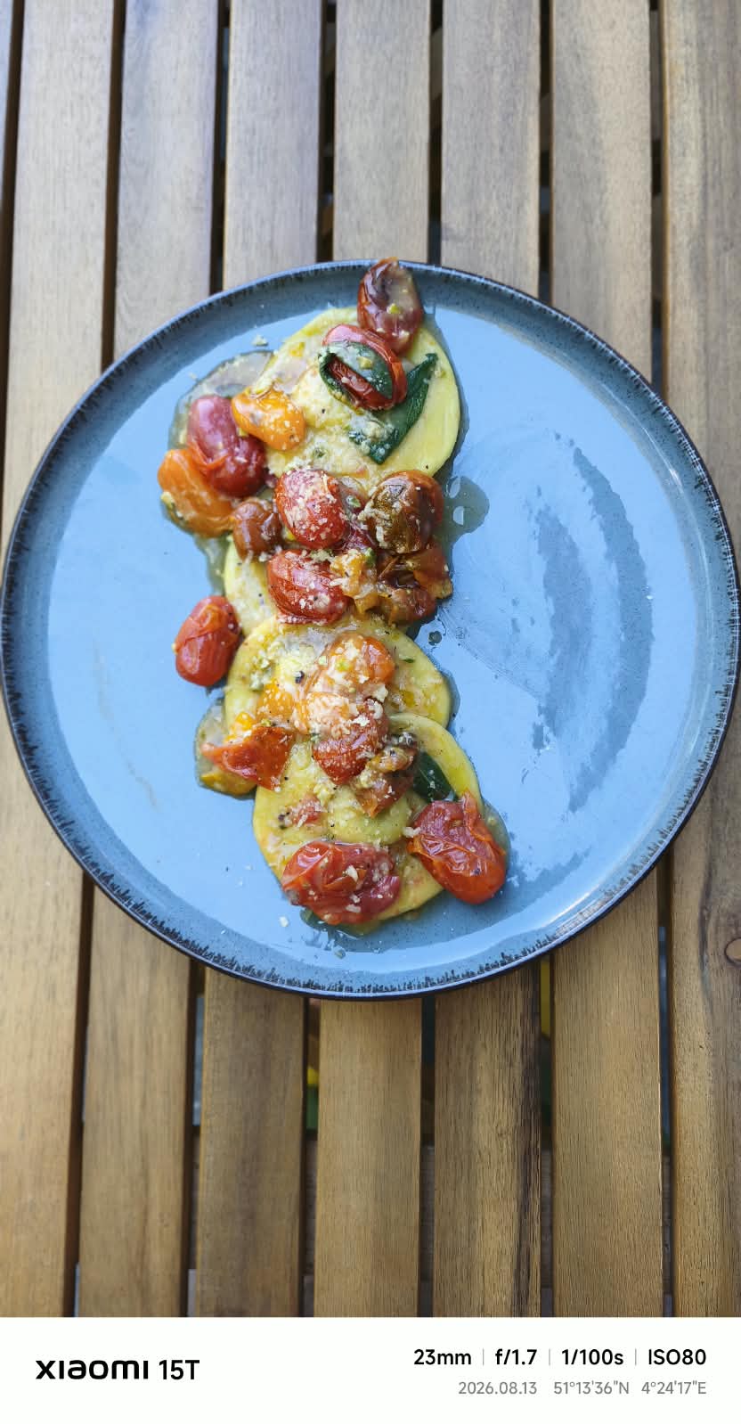 A colourful dish from our kitchen